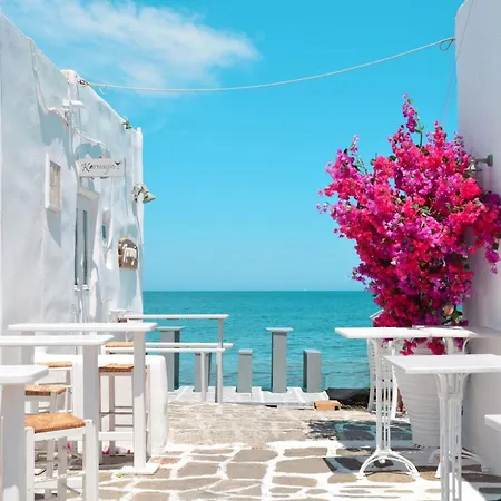 公寓 Charming Naxos With Seperate Bedroom Modern Furnishing Close To The Saint George